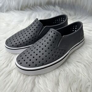 Native Jefferson Shoe Unisex Shoes Pigeon Grey Shell‎ White Sz M4 W6